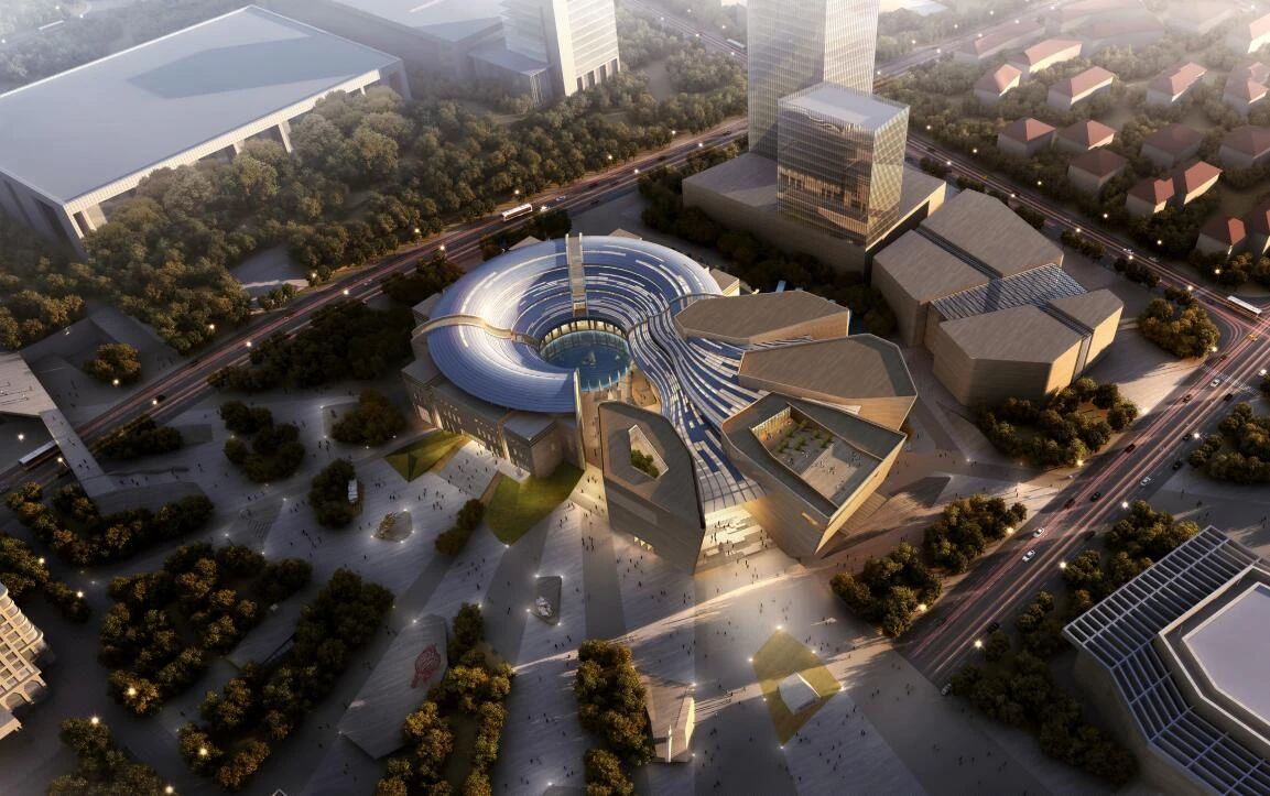 中建聯(lián)合|打造城市文化新空間，青島博物館擴建工程正式開工(圖6)